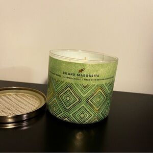 Bath & Body Works Island Margarita Candle - Vibrant Green